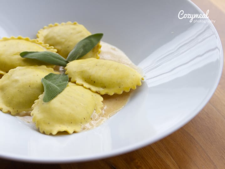 Homemade Ricotta Ravioli