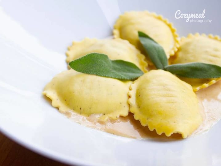 homemade ravioli