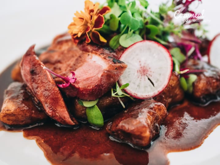 Cocoa Spiced Duck Breast