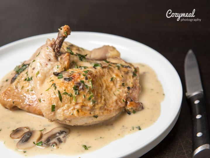 Roasted Chicken With Buttermilk Gravy