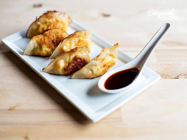 Steamed Potstickers With Tofu Filling