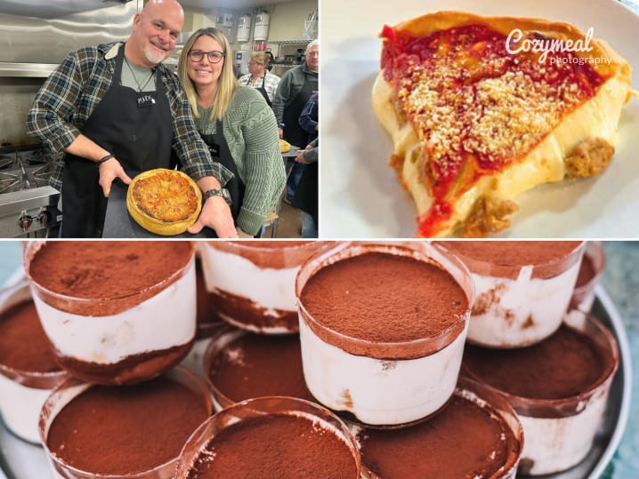 Chicago pizza class for couples