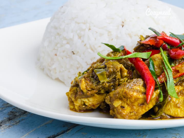 Chicken Curry With Aromatic Rice