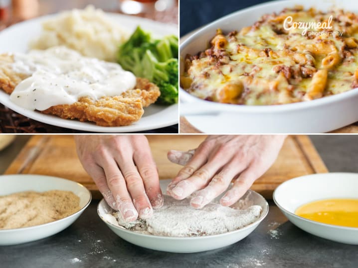 Chicken-Fried Steak Dinner 4