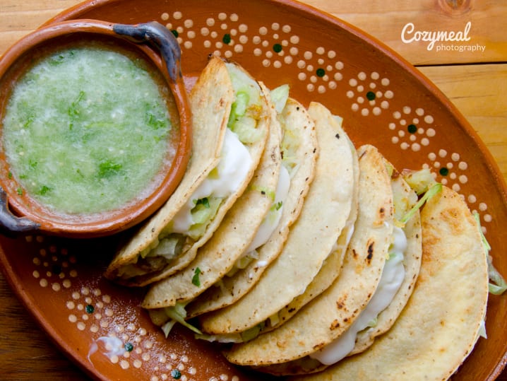 Chicken Tacos Dorados