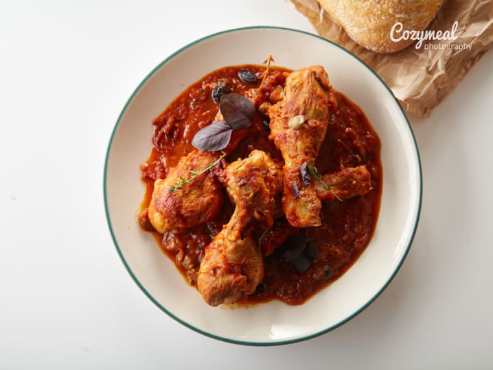 Chicken cacciatore