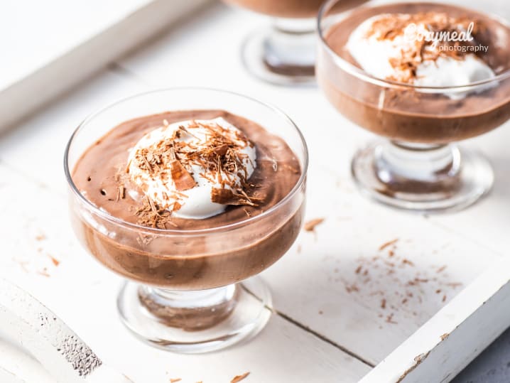 Chocolate caramel mousse