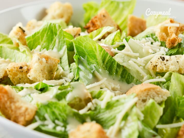 Chopped Salad with Parmesan dressing