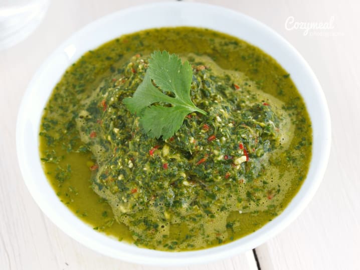 Cilantro chutney
