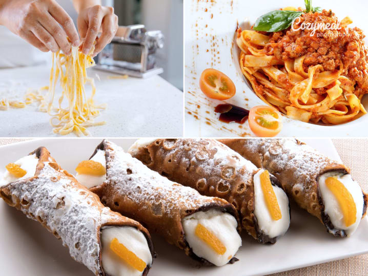 Cooking Class   Craft Handmade Pasta and Cannoli Delight