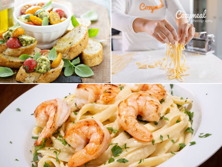 Cooking Class   Create an Italian Inspired Three Course Feast