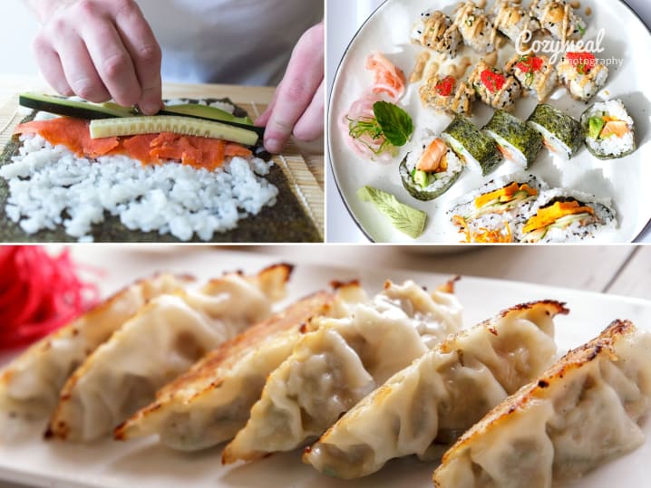 Cooking Class   Dumpling and Sushi Technique Workshop