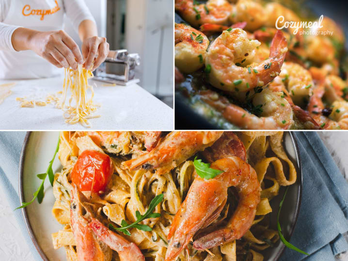 Cooking Class   Fiery Scampi and Seafood Medley