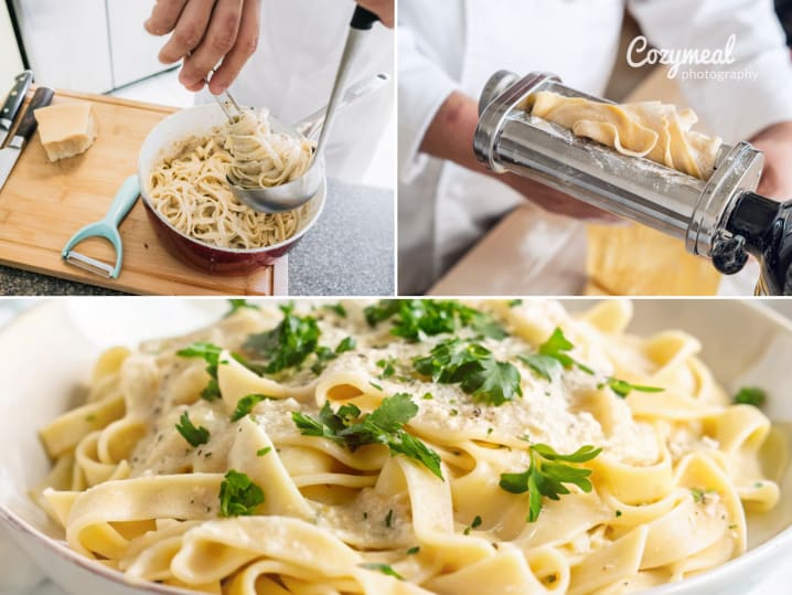 Cooking Class  Craft Authentic Pasta Alfredo at a North Loop Wine Bar