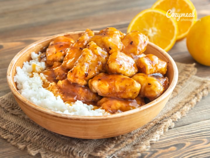 orange chicken
