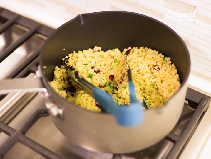 Couscous making