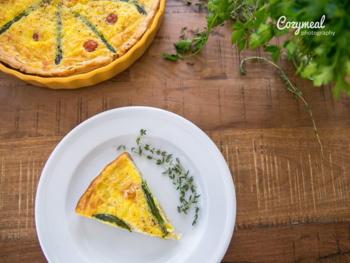 Spiral Vegetable Tart