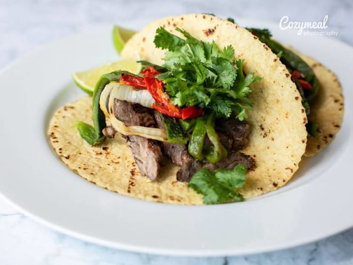 Grilled Skirt Steak Tacos