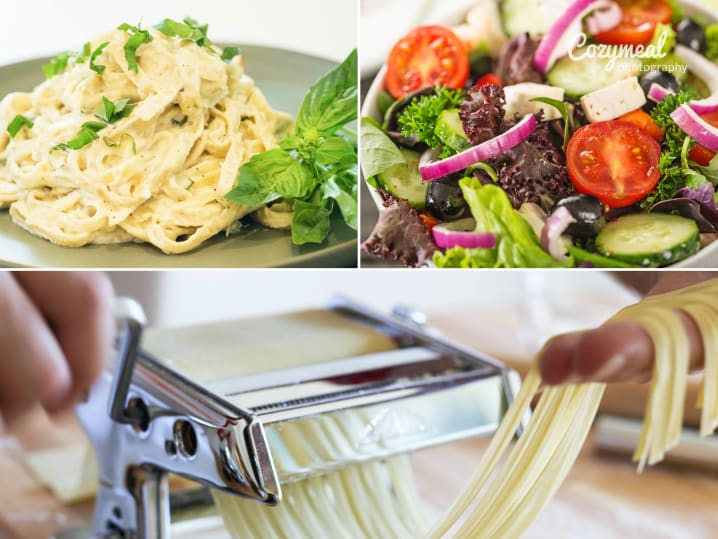 Craft Authentic Pasta Alfredo at a Global Eatery