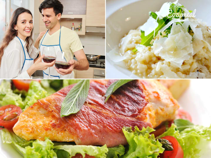 Date Night  Cooking with Wine Class