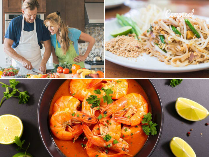 Date Night  Passport to Thailand Cooking Menu