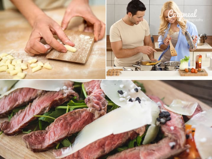 Date Night  Surf Turf in Southern Italy