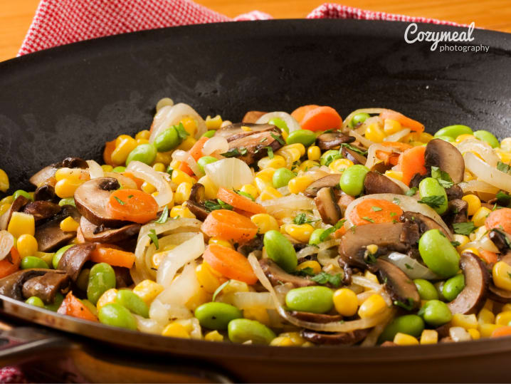 Edamame Succotash
