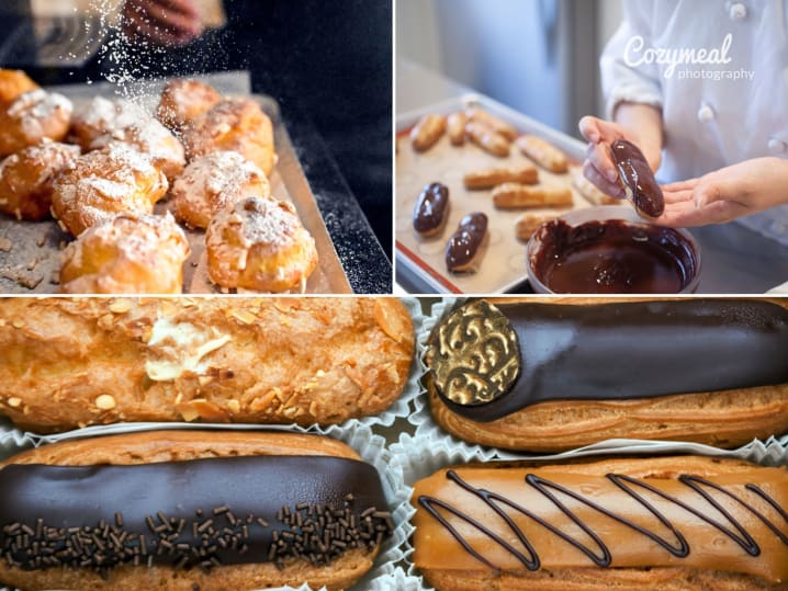 Elegant Choux Pastries