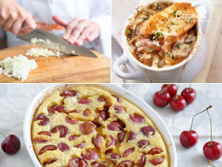 French Bistro Bites Cooking Menu