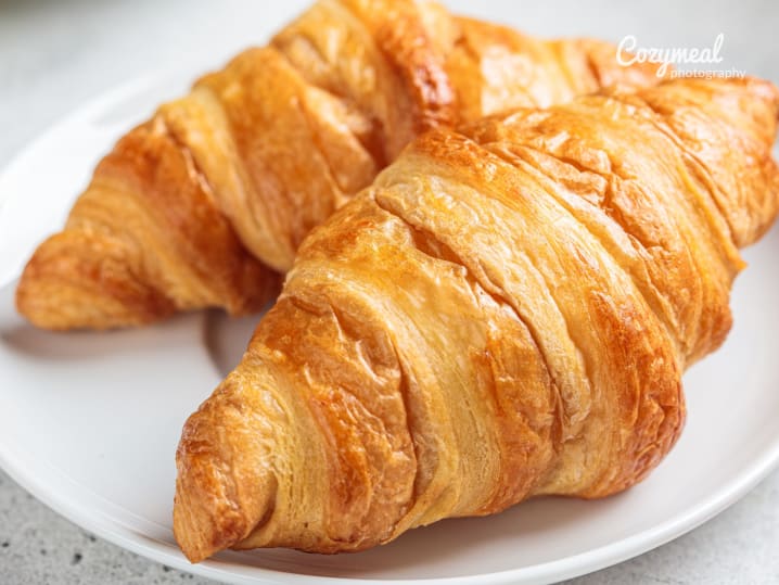 Fresh croissants