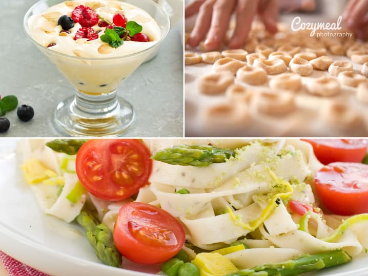 Fresh Summer Pasta Menu