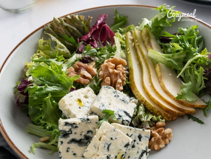 FriseМЃe Salad with Roquefort and Toasted Walnuts