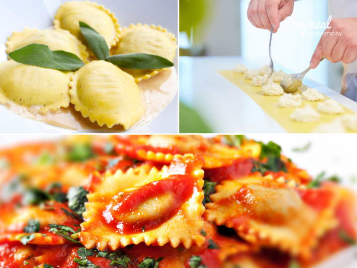 From Scratch Ravioli