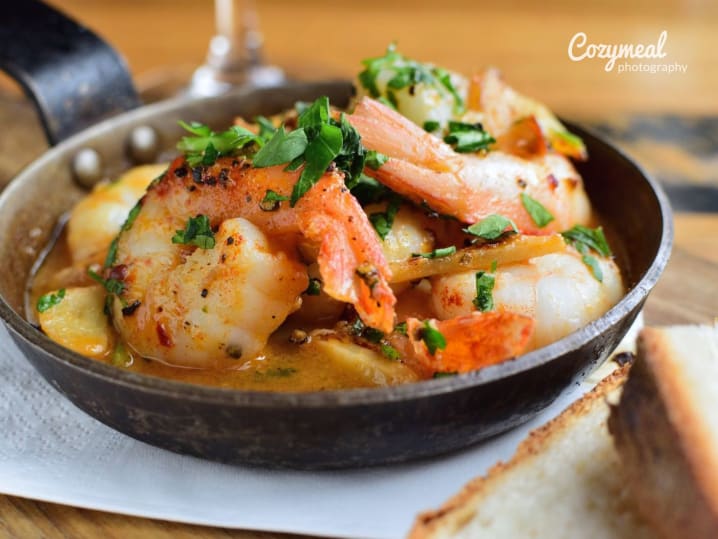 Gambas al Ajillo spanish tapas