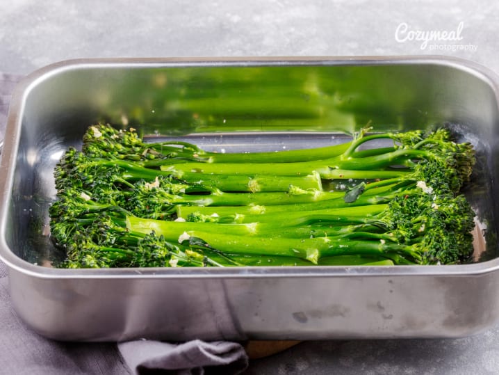 Grilled Broccolini with Basil Aioli