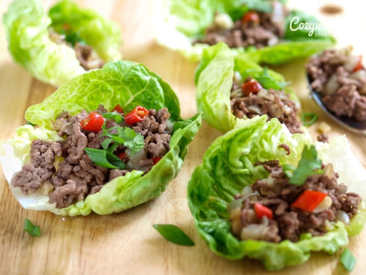 Grilled Bulgogi Beef Lettuce Wraps