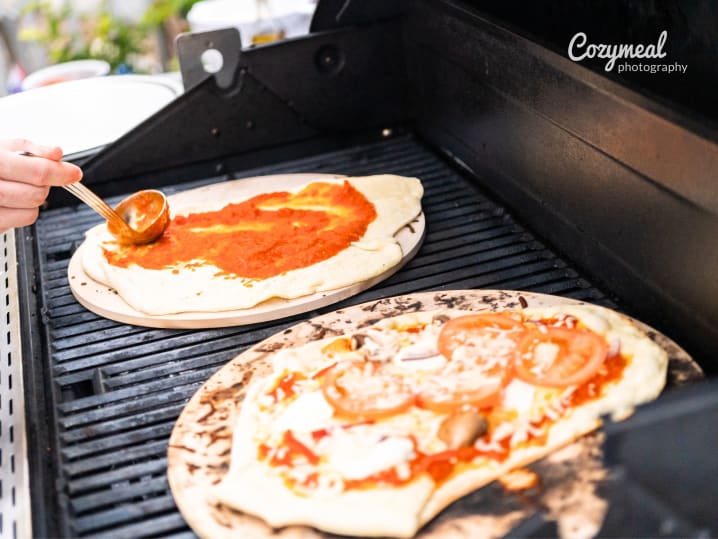Grilled Pizza