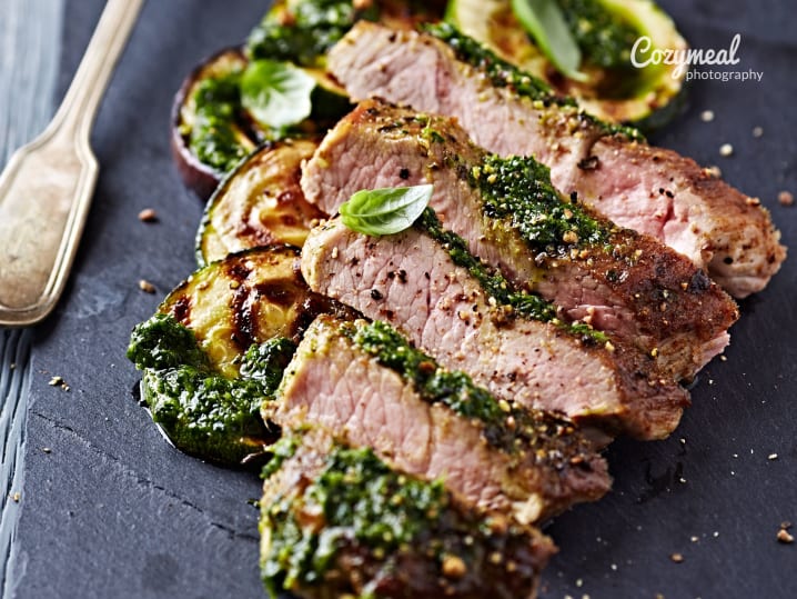 Grilled Steak with Salsa Verde