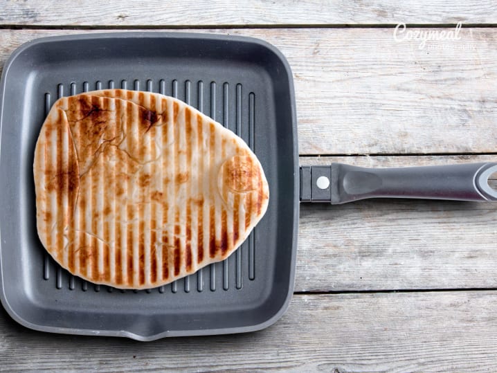 Grilled flatbread