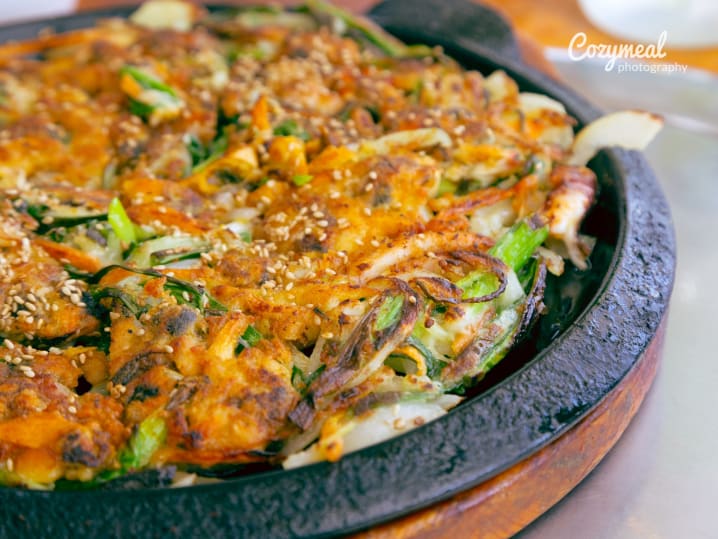 Haemul Pajeon   Seafood & Green Onion Pancake