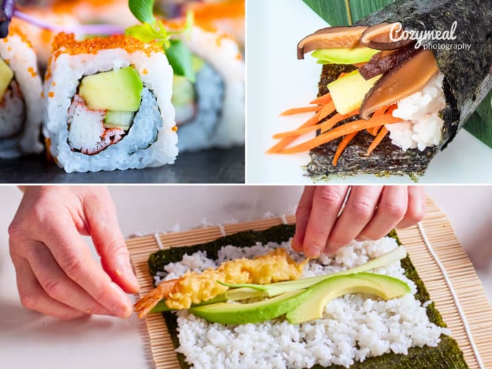 Handmade Sushi Rolls