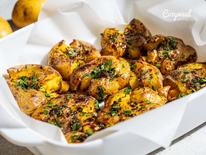 Herbed Potatoes with lemon