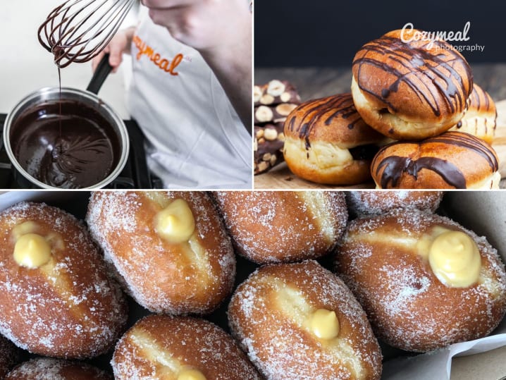 Homemade Filled Donuts Cooking Class