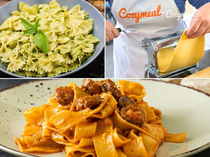 Homemade Pasta Workshop Menu