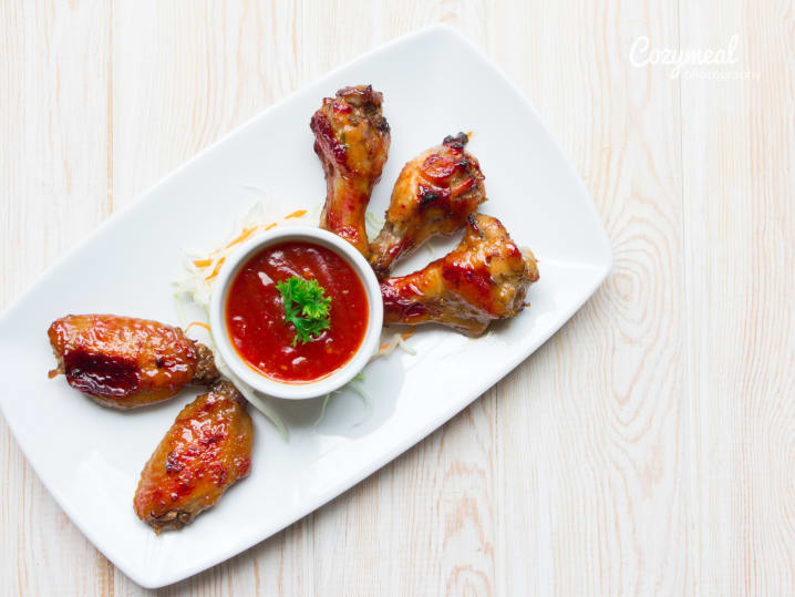 Honey Hennessy Wings