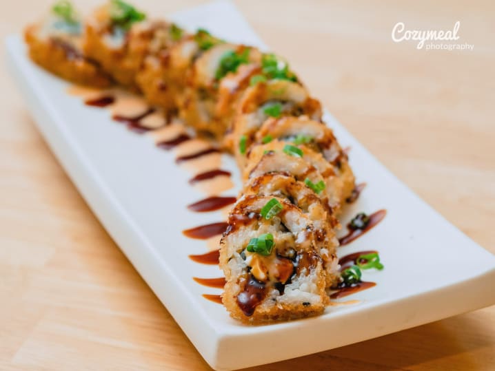 Hot Crunchy Philadelphia Tempura Roll