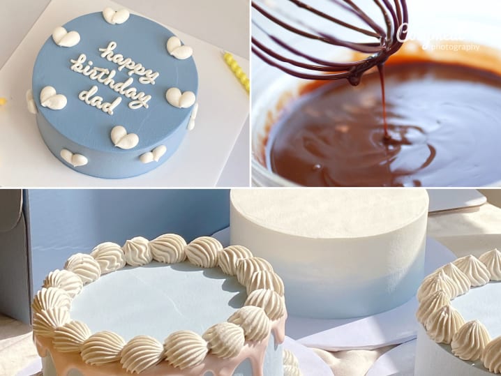 Icing Cakes   Korean Lettering Design