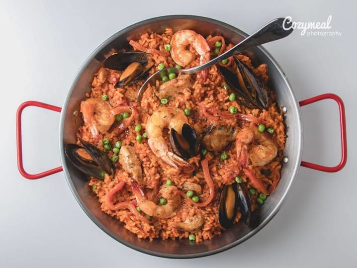 seafood paella