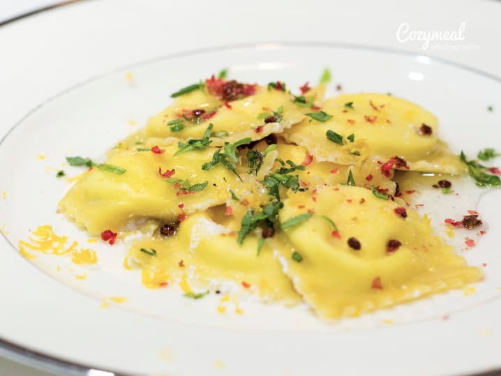Lemon Ricotta Ravioli