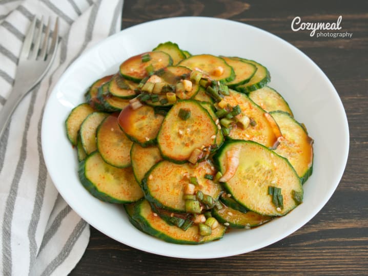 Korean cucumber salad